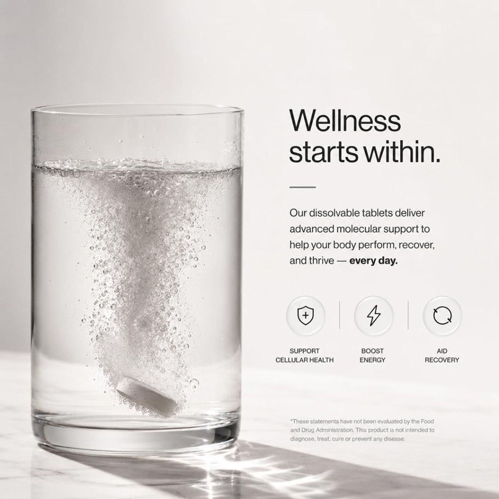 JUSINCASE energy and hydration lifestyle imagery